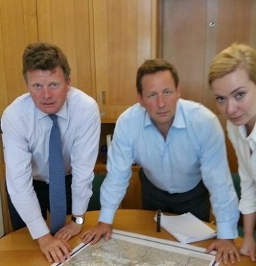 Richard Benyon MP, Ed Vaizey MP and Nicola Blackwood MP 